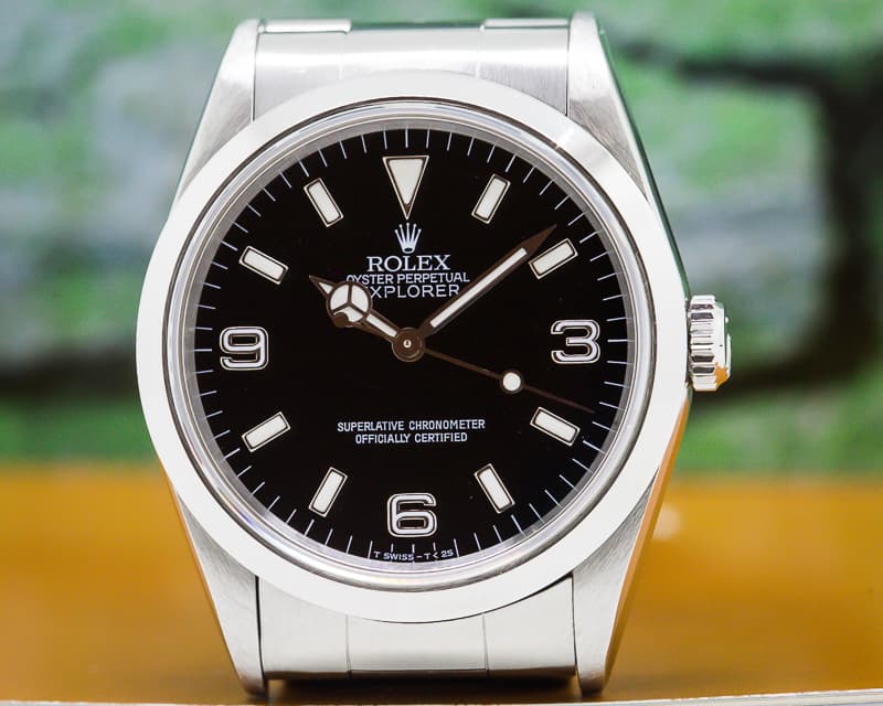 Rolex Explorer I 36MM SS FULL SET 


