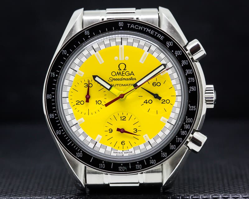 Omega Speedmaster "Michael Schumacher" Yellow Dial