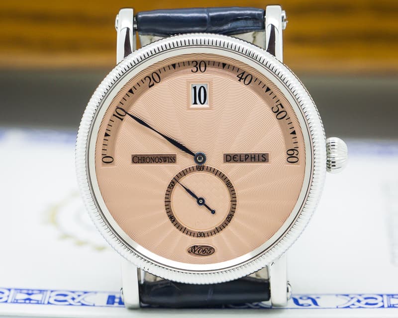 Chronoswiss Delphis SS / Copper Dial 