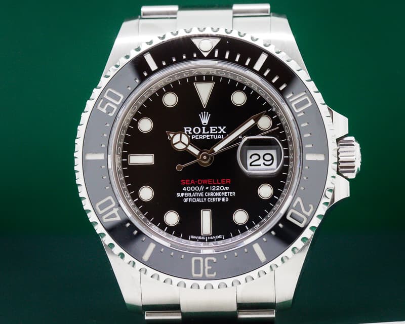 Rolex Sea Dweller RED 43mm 50th Anniversary SS 