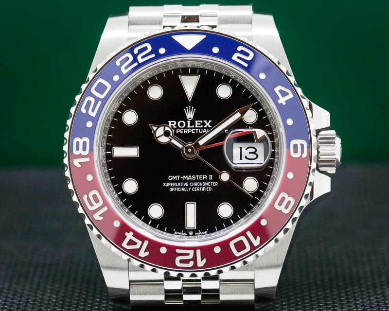 Rolex GMT Master II Ceramic "Pepsi" SS / Jubilee 