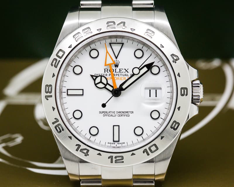 Rolex Explorer II White Dial 