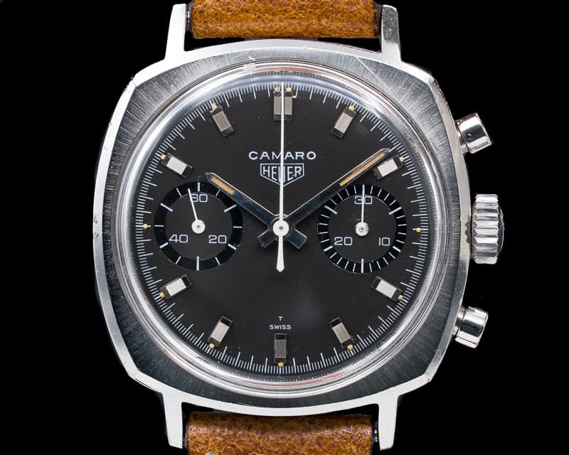 Heuer Vintage Tropical Camaro Chronograph Circa 1960's