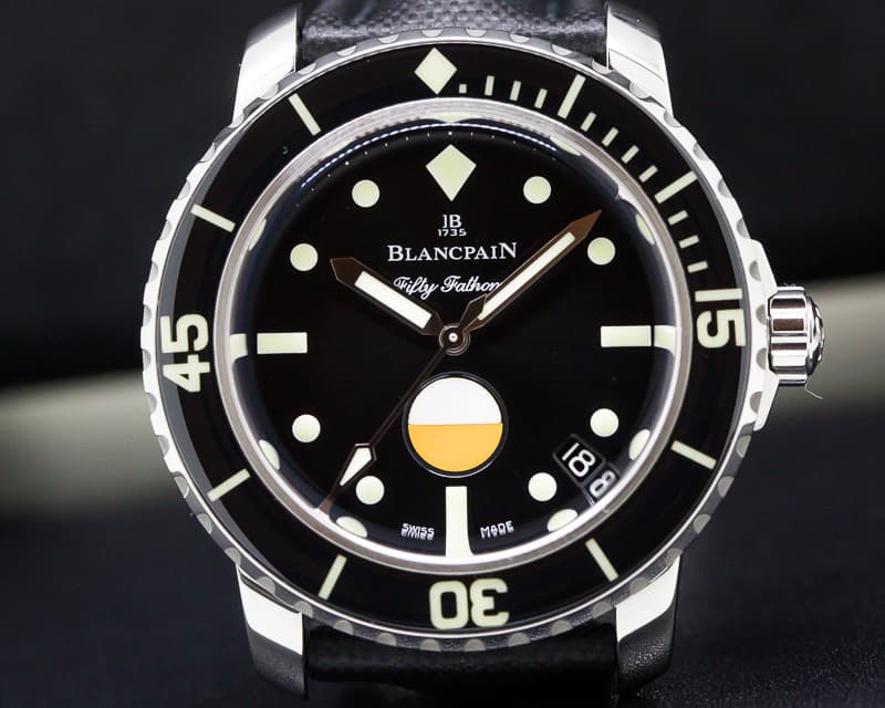 Blancpain Tribute to Fifty Fathoms MilSpec SS LIMITED UNWORN