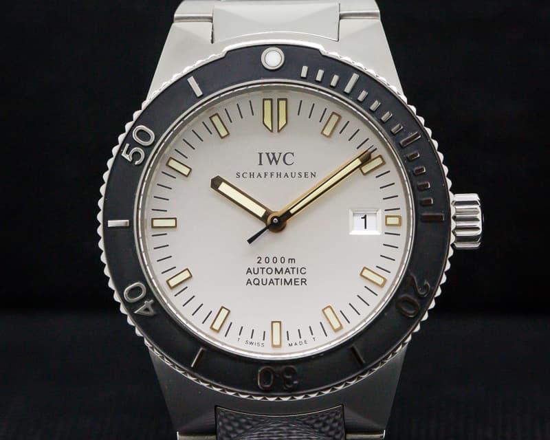 IWC Aquatimer GST 2000 Silver Dial SS RARE