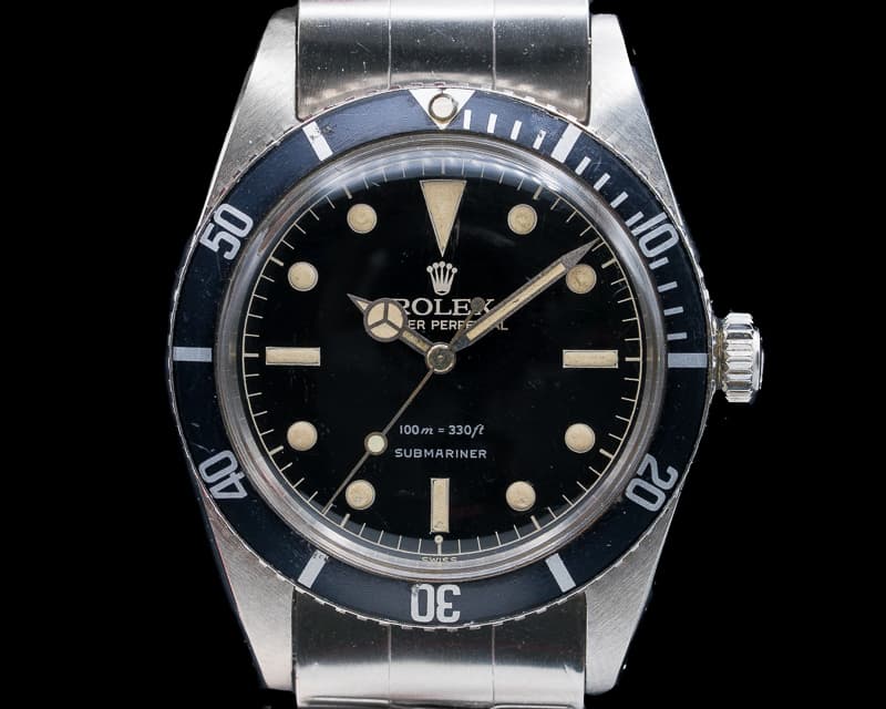 Rolex 5508 Small Crown Gilt Submariner / GLOSSY DIAL WOW 