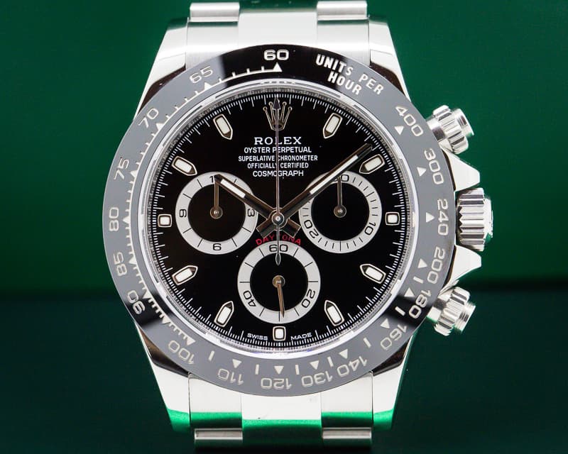 Rolex Daytona Ceramic Bezel SS / Black Dial 