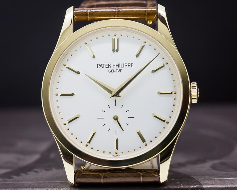 Patek Philippe Calatrava 18K Yellow Gold Manual Wind