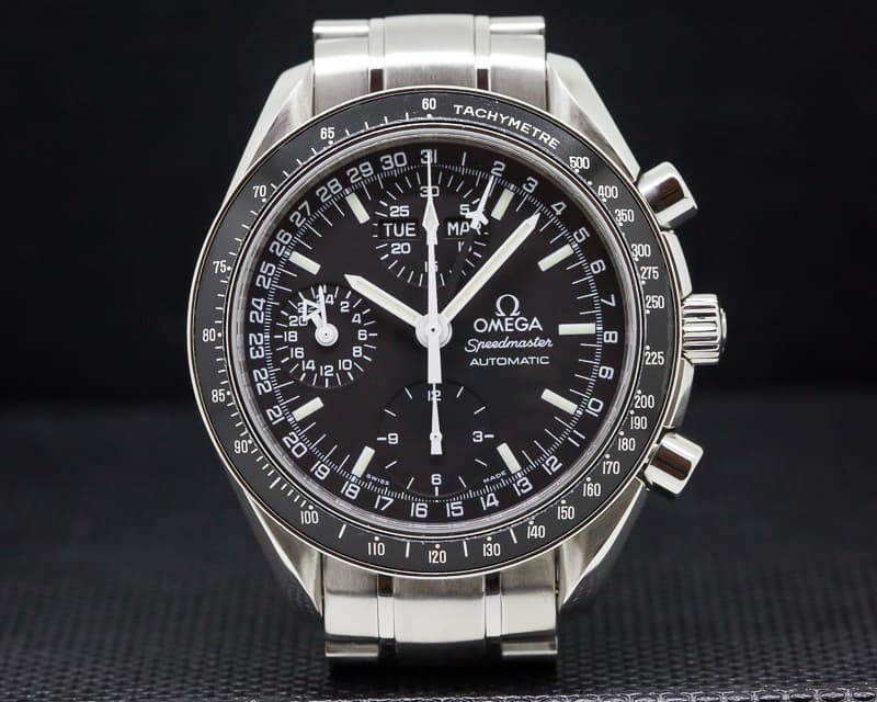 Omega Speedmaster Mk40 Day Date Black Dial SS
