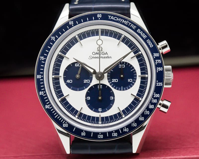 Omega Speedmaster CK 2998 Silver / Blue Dial LIMITED