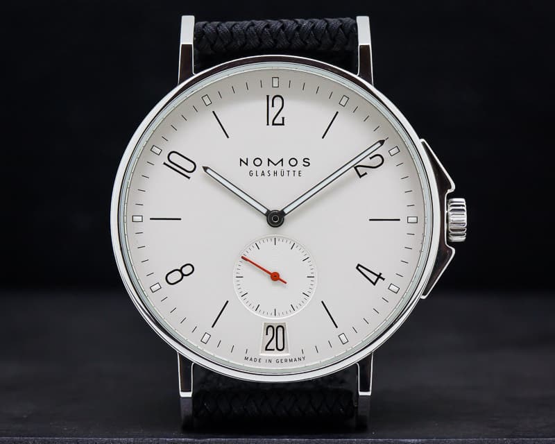 Nomos Ahoi Datum White Dial SS