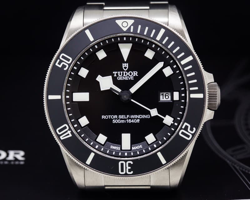 Tudor Pelagos Black Dial Titanium / Bracelet