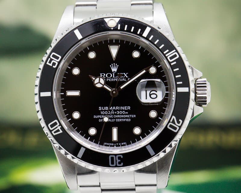 Rolex Submariner SS Black Dial 