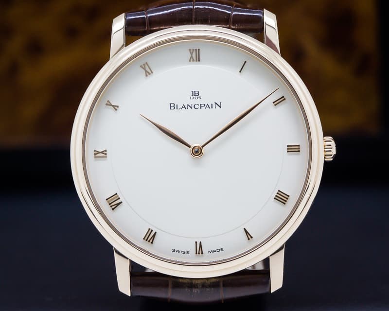 Blancpain Ultra Slim Villeret Automaitc 18K RG 
