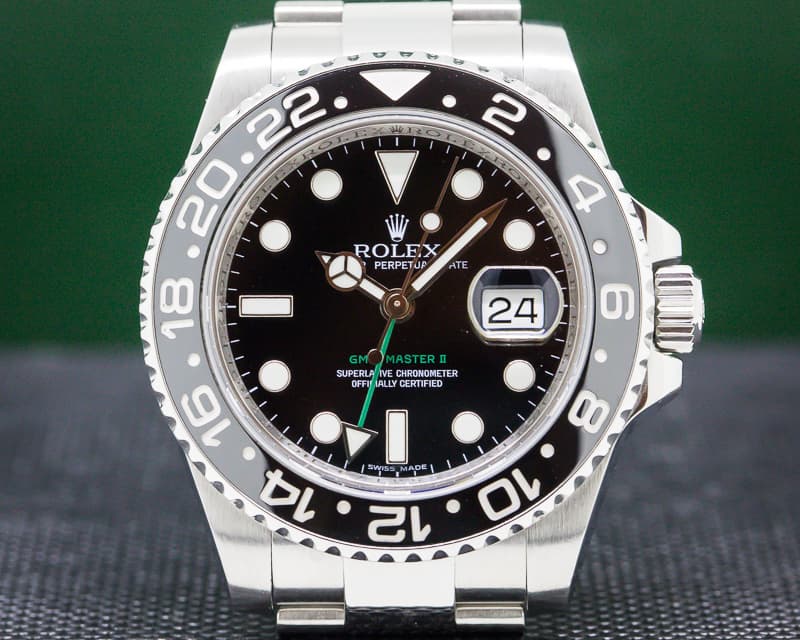 Rolex GMT Master II Ceramic SS 