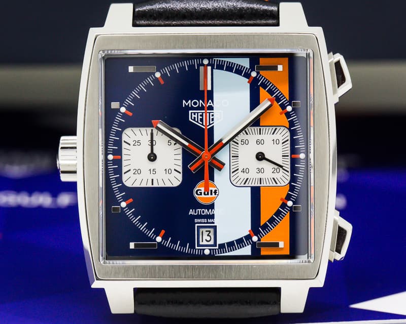 TAG Heuer Monaco Chronograph GULF 50 Piece Limited UNWORN