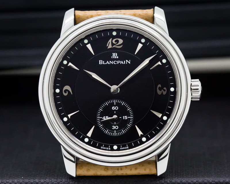 Blancpain Ultra Thin Black Dial
Manual Wind Chronometer SS