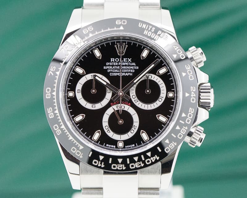 Rolex Daytona Ceramic Bezel SS / Black Dial 