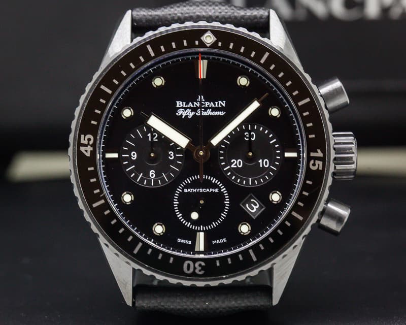 Blancpain Fifty Fathoms Bathyscaphe Flyback Chronograph Ceramic 