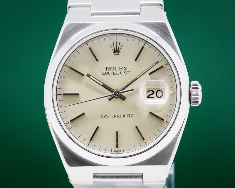 Rolex OysterQuartz Silver Dial / SS