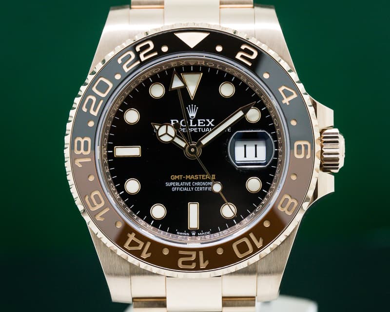 Rolex GMT Master II 18K Everose Ceramic Root Beer