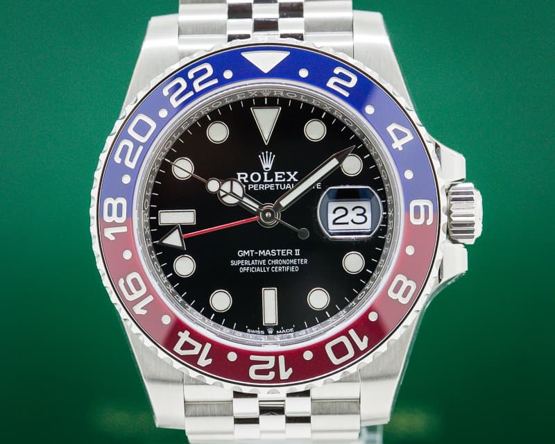 Rolex GMT Master II Ceramic "Pepsi" SS / Jubilee UNWORN