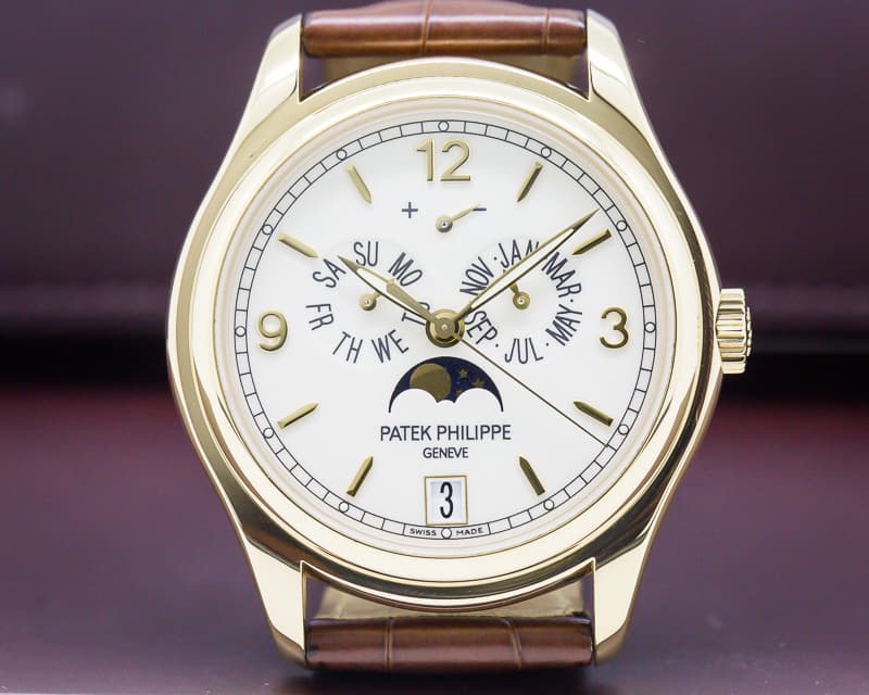 Patek Philippe Annual Calendar Cream Dial 18K Yellow Gold