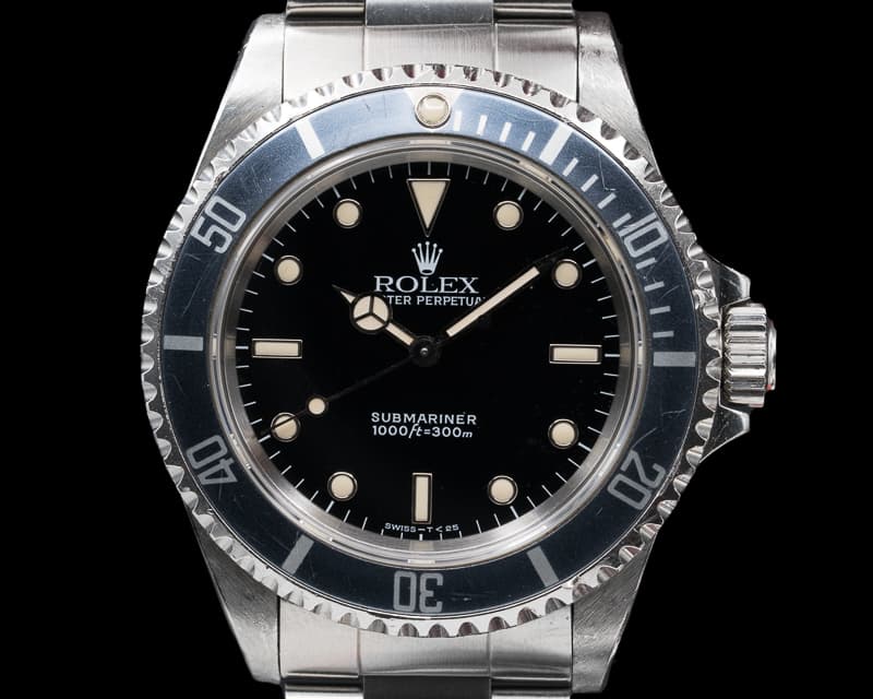 Rolex Submariner No Date SS TRITIUM 