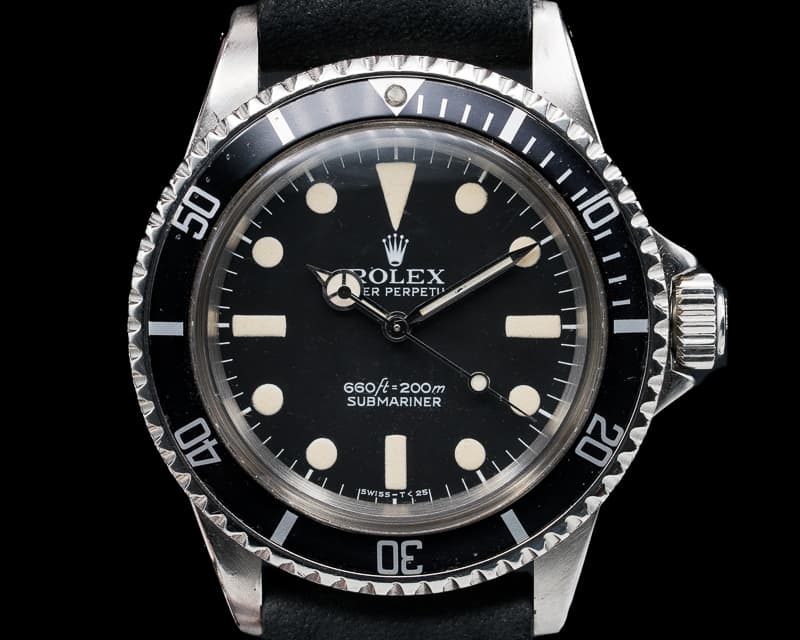 Rolex Vintage 5513 Matte Dial Submariner GREAT PATINA 