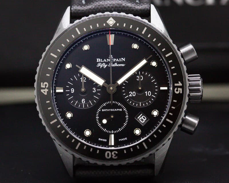 Blancpain Fifty Fathoms Bathyscaphe Flyback Chronograph Ceramic 