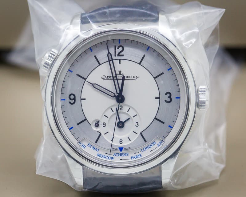 Jaeger LeCoultre Master Geographic SS Sector Dial 39MM 
UNWORN