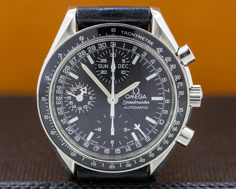Omega Speedmaster Mk40 Day Date Black Dial SS