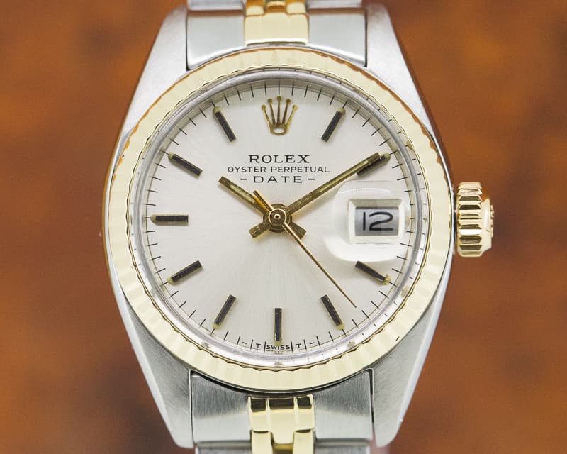 Rolex Lady Datejust Silver Dial 18K / SS
 