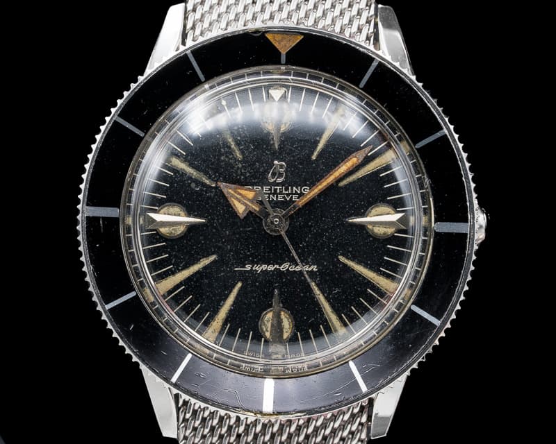 Breitling 1004 Vintage Super Ocean Circa 1959 + Original Bracelet