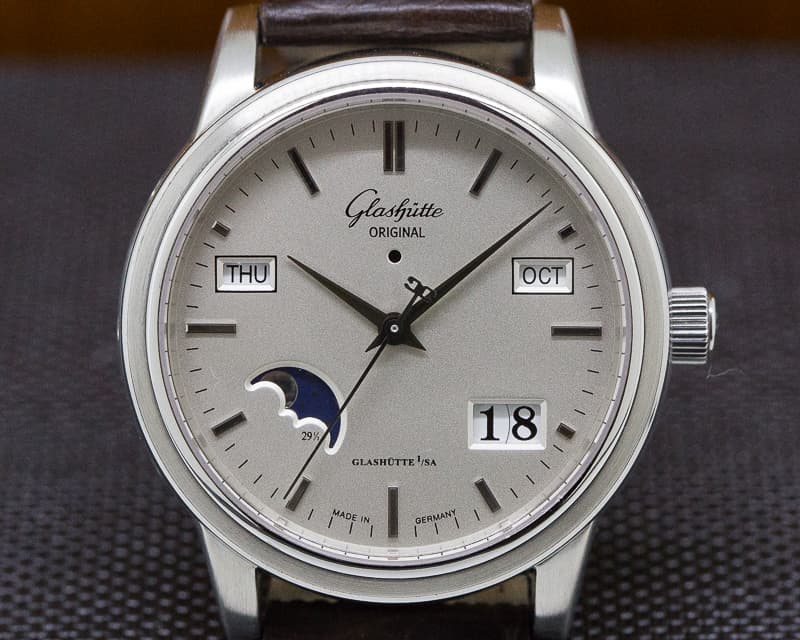 Glashutte Original Senator Perpetual Calendar SS / Deployant
