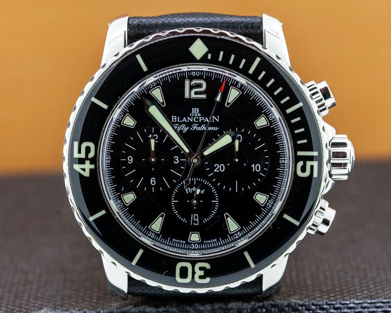 Blancpain Fifty Fathoms Chronograph SS / Kevlar 