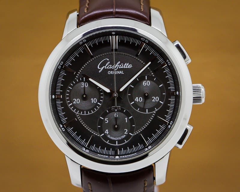 Glashutte Original Senator Chronograph 
SS/SS Grey Dial 40MM