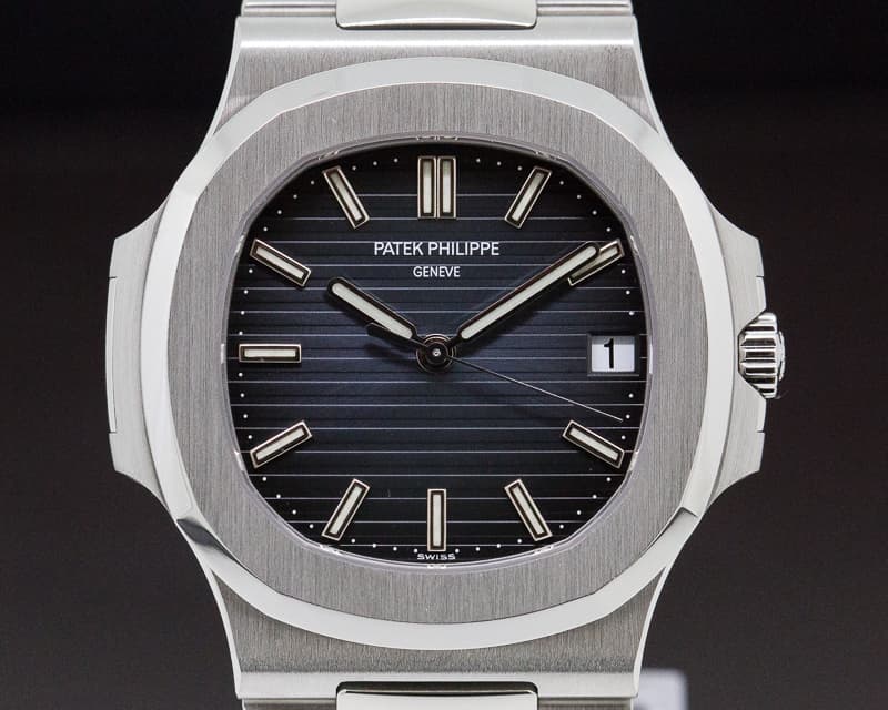 Patek Philippe Jumbo Nautilus Blue Dial SS