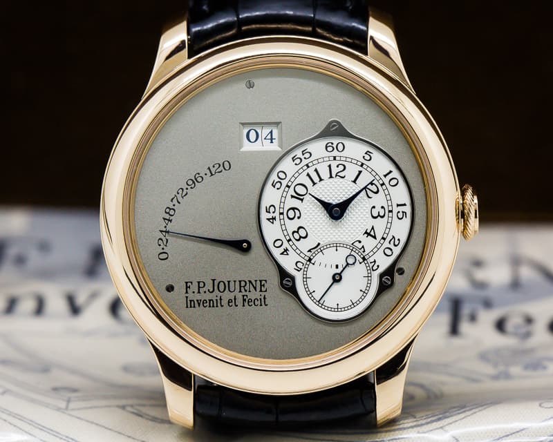 F. P. Journe Octa Reserve De Marche 18K RG Grey Dial 40MM