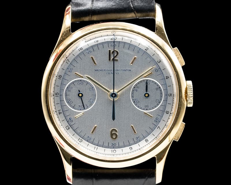 Vacheron Constantin Vintage Chronograph 4072 18k Yellow Gold 