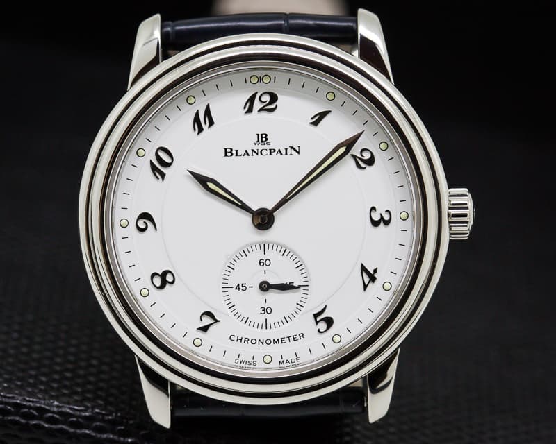 Blancpain Ultra Thin White Dial
Manual Wind Chronometer SS