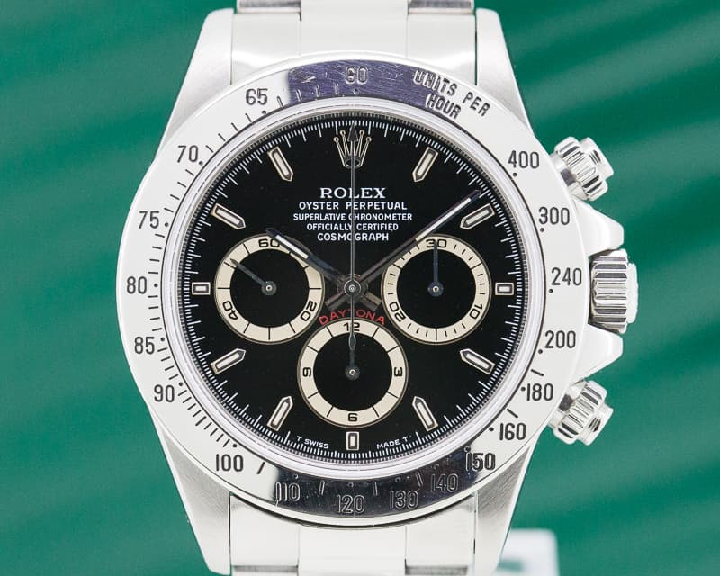 Rolex Daytona SS Black Dial Zenith Movement T Series