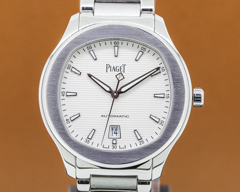 Piaget Polo S White Dial Stainless Steel