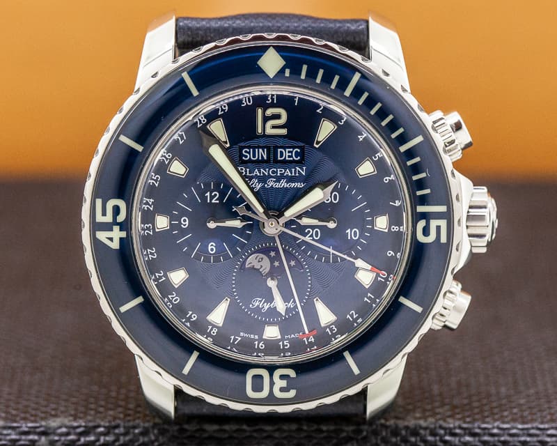 Blancpain Fifty Fathoms Complete Calendar Flyback SS / Blue Dial
