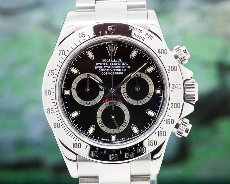 Rolex Daytona SS Black Dial