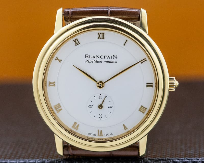 Blancpain Repetition Minutes Yellow Gold 34MM