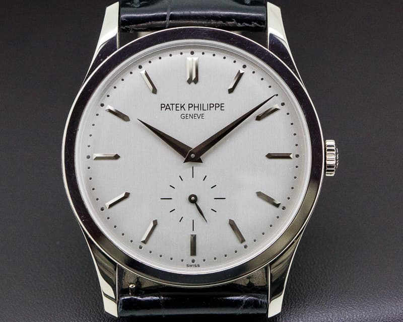 Patek Philippe Calatrava 18K White Gold Manual Wind