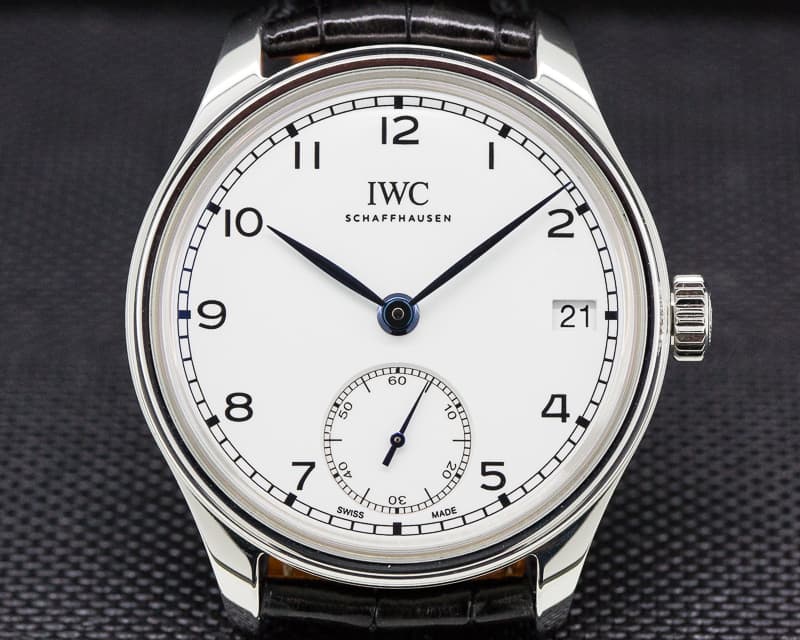 IWC Portugieser Hand Wound Eight Days Edition "150 Years" SS 