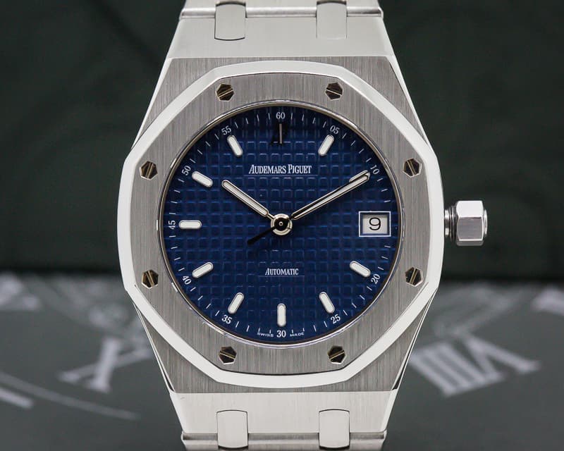 Audemars Piguet Royal Oak 36mm Blue Dial SS FULL SET 