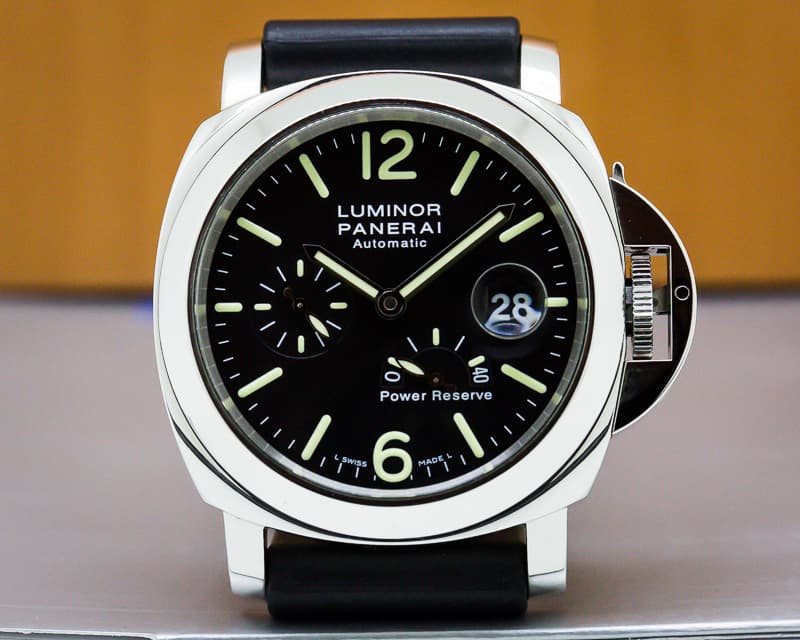 Panerai Luminor Power Reserve Black Dial 44MM SS